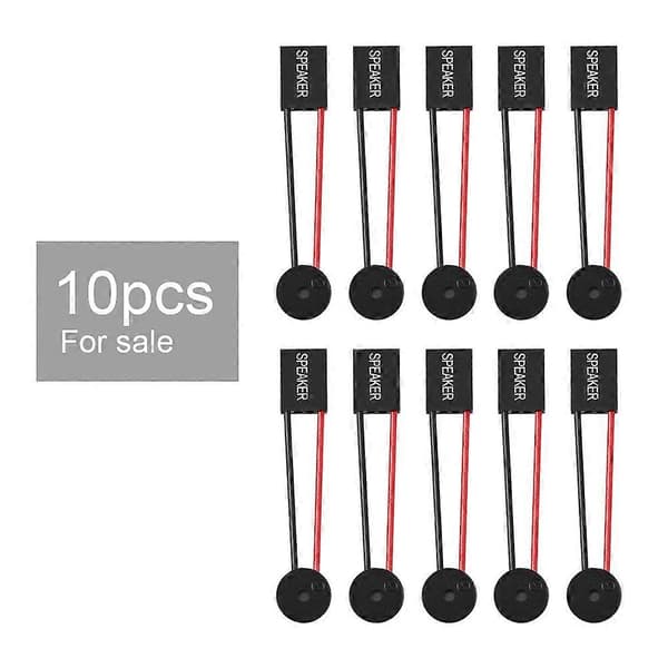 10 stk. Desktop PC Computer Bundkort Kabinet Bip Buzzer Højttaler Stik