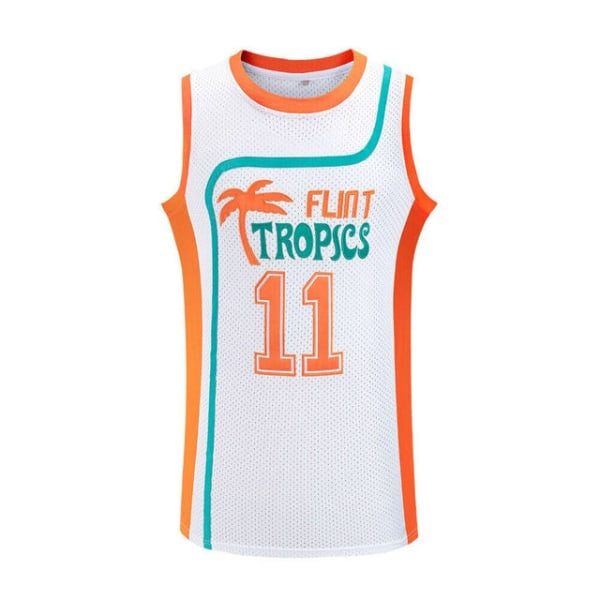 baskettröja Flint Tropics 11# tröja T-shirt white M