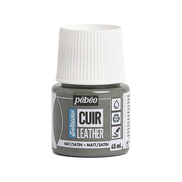 Pebeo Setacolor Nahkamaali 45ml 22 Concrete Grey
