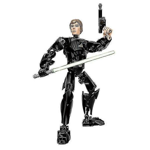 Uusi Star Wars -toimintahahmolelu lapsille Luke Skywalker