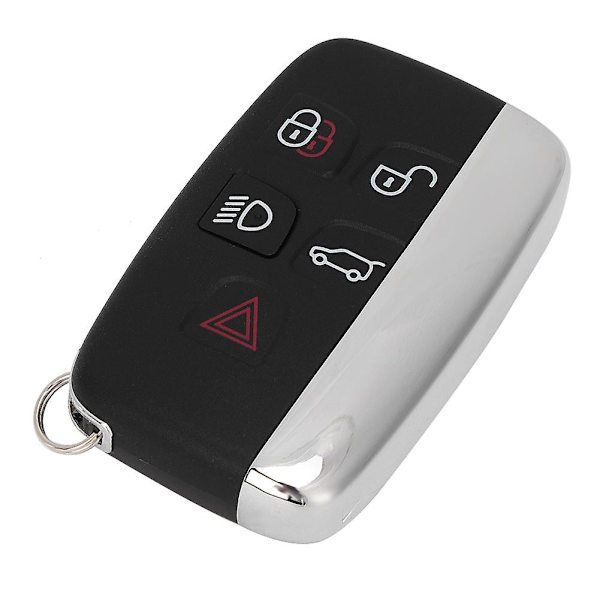 Fjärrkontroll Smart Nyckel Fodral 5 Knappar Skydd Glansig Kant Passar Land Rover Lr4