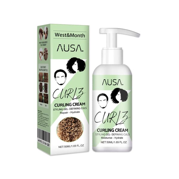 Curl Elasticizer: Krølledefinerende, Fluffy, Sterk og Krusreduserende Hårpleie