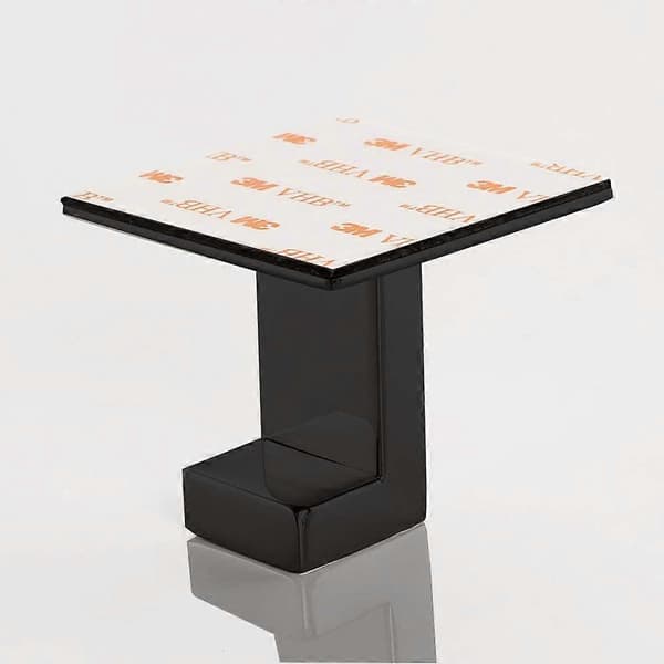 Håndklædekrog Badekåbekrog SUS 304 Rustfrit Stål Mat Sort Finish Multifunktionel Vægkrog