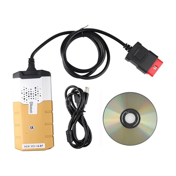 AK DS150E V9.1 2021.11 Dobbelt-kort Bluetooth OBD Bilfeil Diagnostisk Instrument Ny VCI TCS