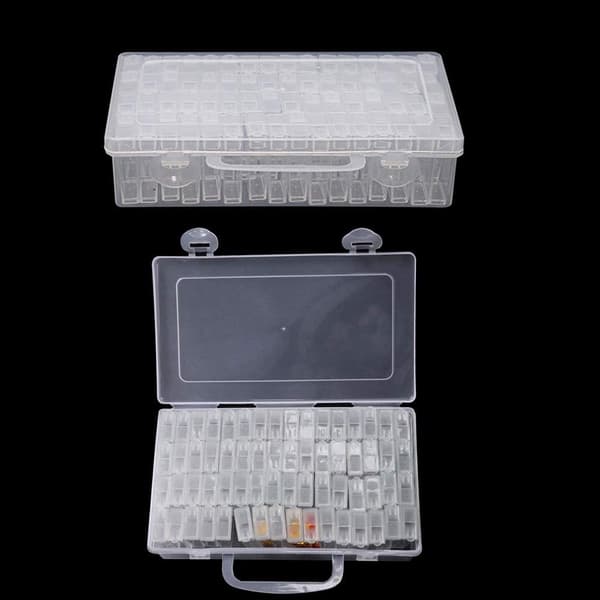 Diamant Broderi Boks Diamant Maleri Tilbehør Perle Opbevaring