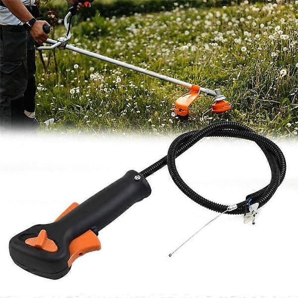 Gresstrimmer Tilbehør Gasshåndtak Gassbryter Enhet Passer for STIHL FS75 FS80 FS85 ST