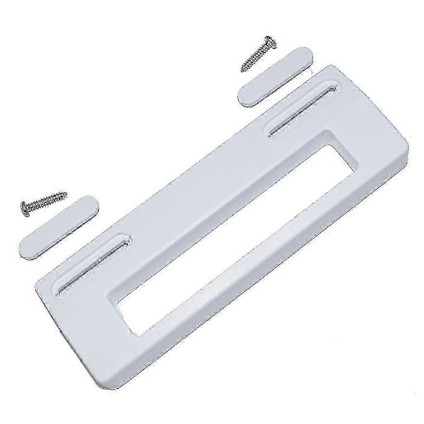 Yleismallinen valkoinen jääkaapin ovenkahva 80 mm - 150 mm