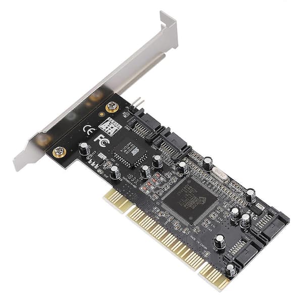 PCI til 4 Interne SATA Port 1.5Gbps Sil3114 Chipset til RAID Controller Kort