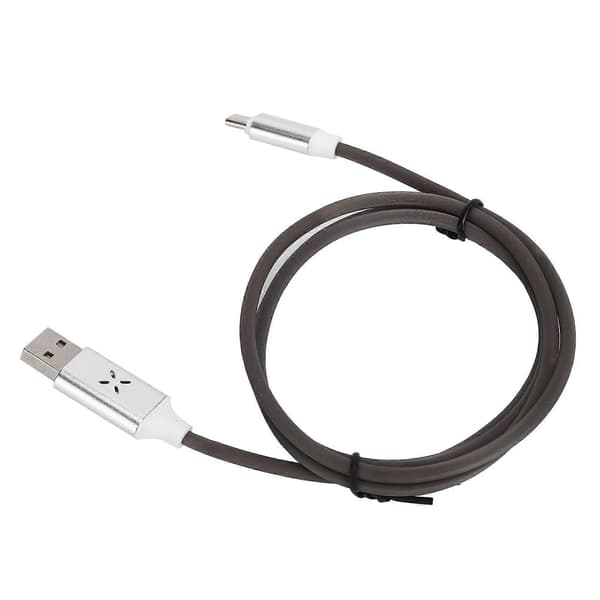 2.4A LED Hurtigladekabel Stemmestyring Flash USB til Type C Flytende Laderledning