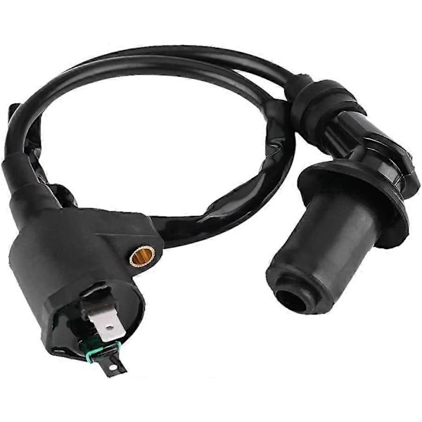 (Sort) Tændspole Tændrør Motorcykel Tændspole Til GY6 50CC 125CC 150CC ATV Scooter Motor Knallert Dirt Bike Go Kart