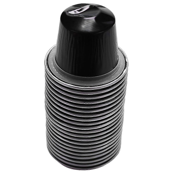 100 Set Påfyllningsbara Kaffekapslar Engångs Nespresso Pod kompatibla med Nescafe Automatisk Kaffemaskin Matförpackning Café Tillbehör
