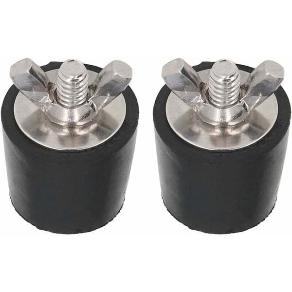 Gummiproppar för pooler. 2 stycken Gummiproppar för vinterförvaring av pooler, konisk propp, pooltillbehör, 25 mm