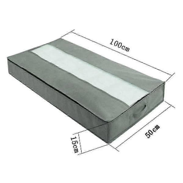 2 Pakk Oppbevaringspose Organizer for Under Sengen