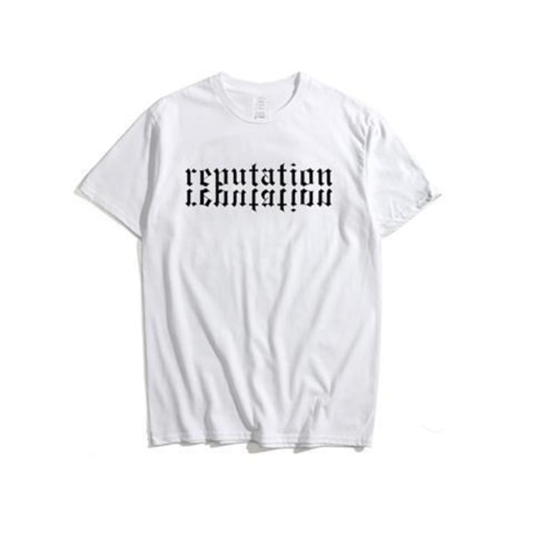 Taylor Swift kortärmad T-shirt i samma stil Swift Swift kringkläder kortärmad bomull S
