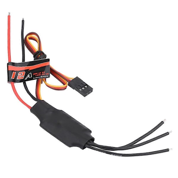 EMAX Simon Series BLHeli 12A ESC 2-3S Batteri för 130-210mm Racing Drone (12A)