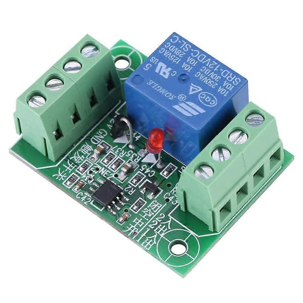 DC 12V Enkeltkanal Bistabil Kredsløbs Trigger Switch Relæ Kontrolmodul