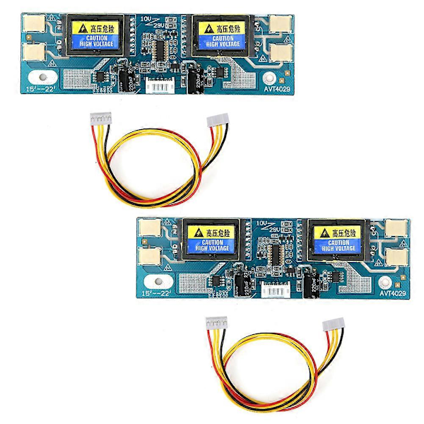 2 KPL AVT4029 Universaali 4 Lampun Invertterikortti Tukee 15–22 Tuuman LCD-näyttöä