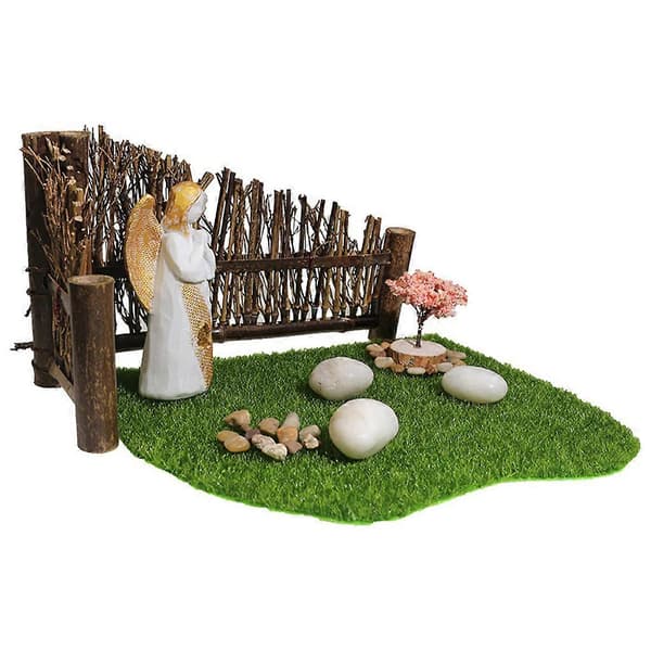 Engel Miniatyr Figur Dekor Tilbehør Figur for Utsmykning