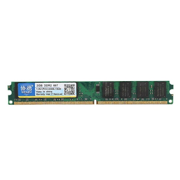 xiede DDR2 667 2G Fuldt Kompatibel Desktop Computer Hukommelse RAM til Intel/AMD