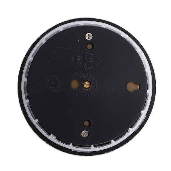 Väderstation med tryckmätare, väggmonterad barometer i metall, multifunktionell termometer