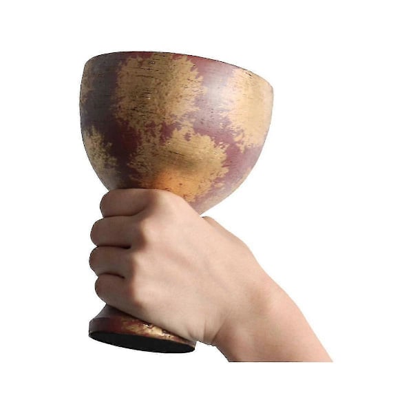 Indiana Holy Grail Cup -käsityö 1:1 Resin Replica Halloween Cosplay Elokuva Rekvisiitta