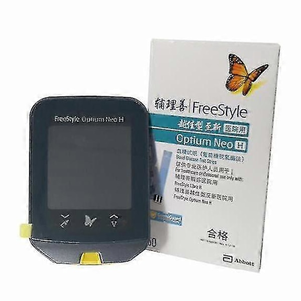 Abbott Freestyle Ketone Måler Glukosemaskine Diabetisk Blodsukker Diabetes Glukometer Teststrimler 100 Lancetter Ketone Måler-jie