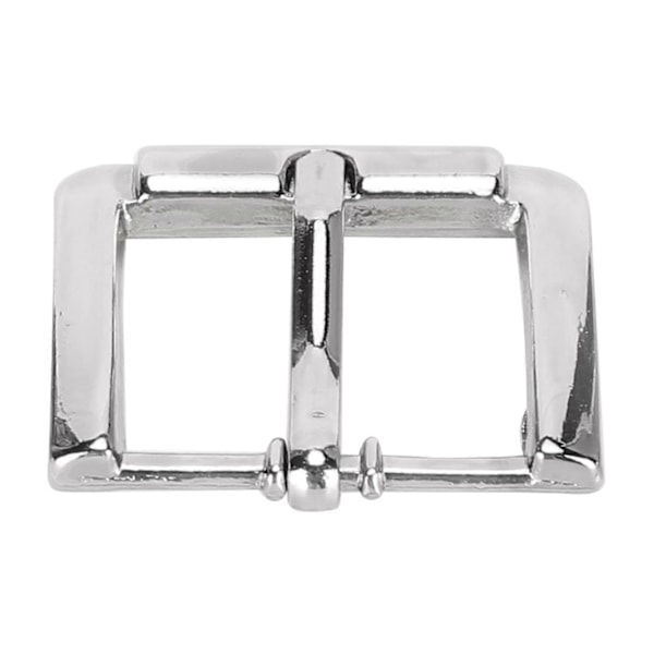 Vyön solki, yksittäinen piikki nahkahihnalle, tuulitakin korvaus DIY-tarvikkeet 20mm Hopea B016161018