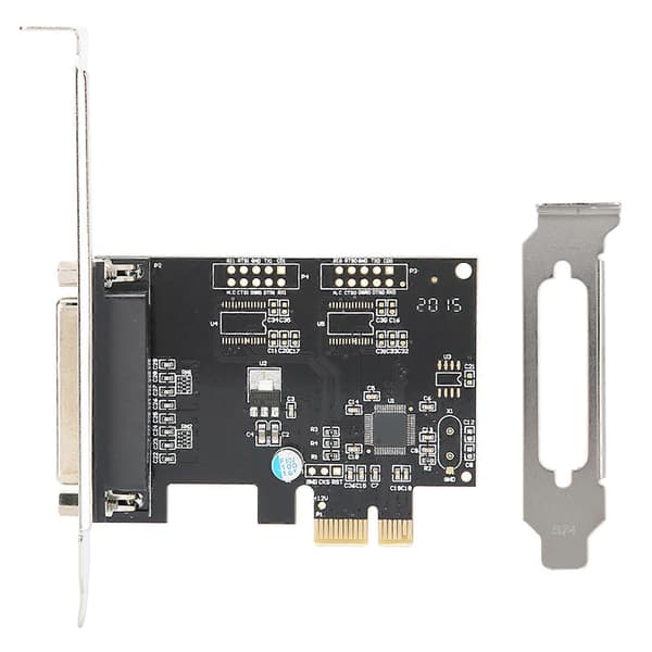 PCIE til Parallel Port Kort Print Port LPT PCI-E LPT Skriverkort Adapter DB25