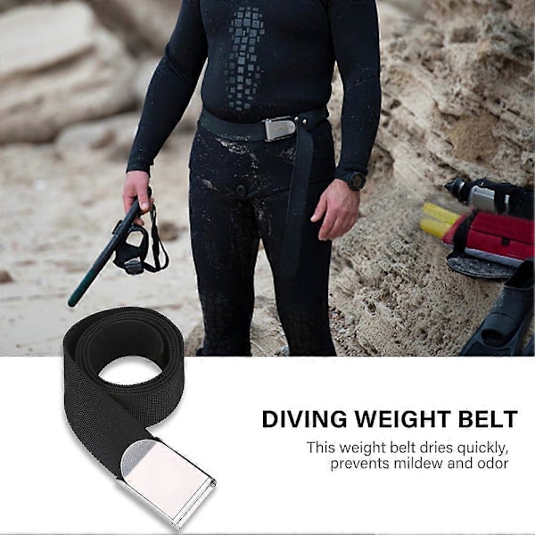 KEEP DIVING Scuba Snorkling Dykning Vægt Webbing Taljebælte