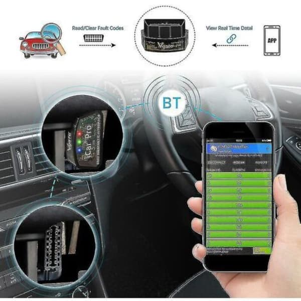 2022ny Vgate Icar Pro Wifi Ios Obd2 Scanner Elm327 Bluetooth 4.0 Obdii Auto Diagnostisk Værktøj