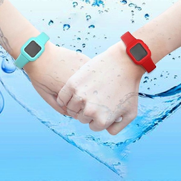Silikonarmband i enfärgad design för Garmin Vivofit jr 3 - Orange