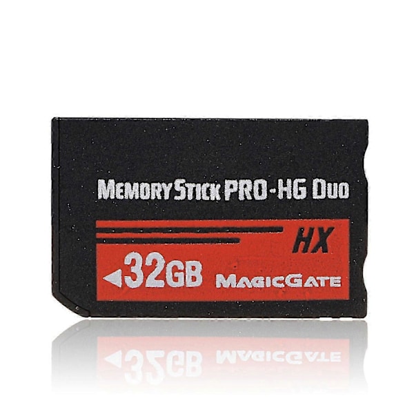 32GB Memory Stick Pro Duo Flash-kort kompatibelt med PSP Cybershot-kamera
