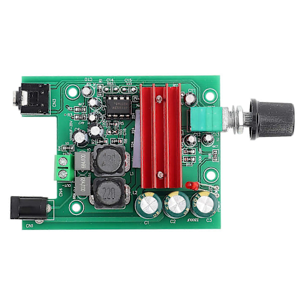 TPA3116 D2 8-25VDC 100W Mono Effekt Subwoofer Digitalt Forsterkerkort Modul med NE5532 OPAMP