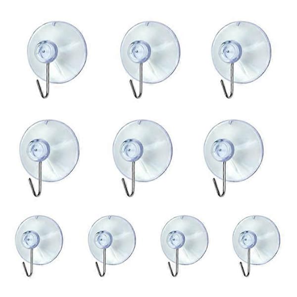 20 sugproppar 50mm plastsugproppar med krokar för utomhusbruk