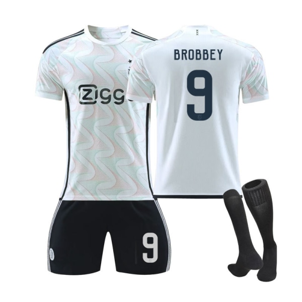 23-24 Ajax Borta #9 BROBBEY Shirt Training Kit 24