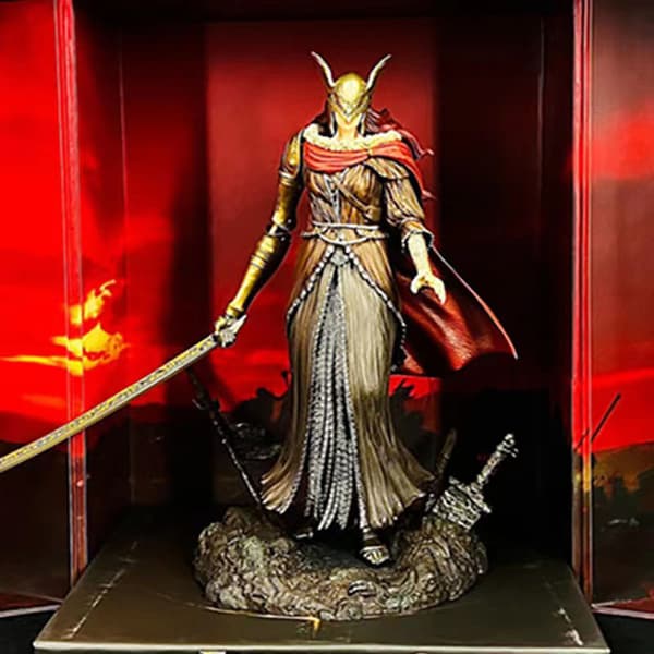 Elden Ring Valkyrie Statue Skulptur Model Ornament Gave