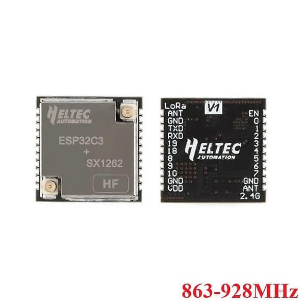 H ELTEC AUTOMATION HT-CT62 ESP32C3 SX1262 LoRa Node Modul Bluetooth LoRa LoRaWAN Node WiFi Trådløs