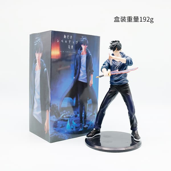 Uppgraderingsbar Shadow King Anime Staty Modell Spel Jaegerit Mech Hand Action Figur 21cm E