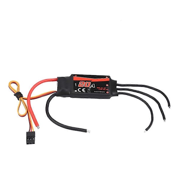 EMAX Simon Series BLHeli 20A ESC 2-3S Batteri til 130-210mm Racing Drone (20A)