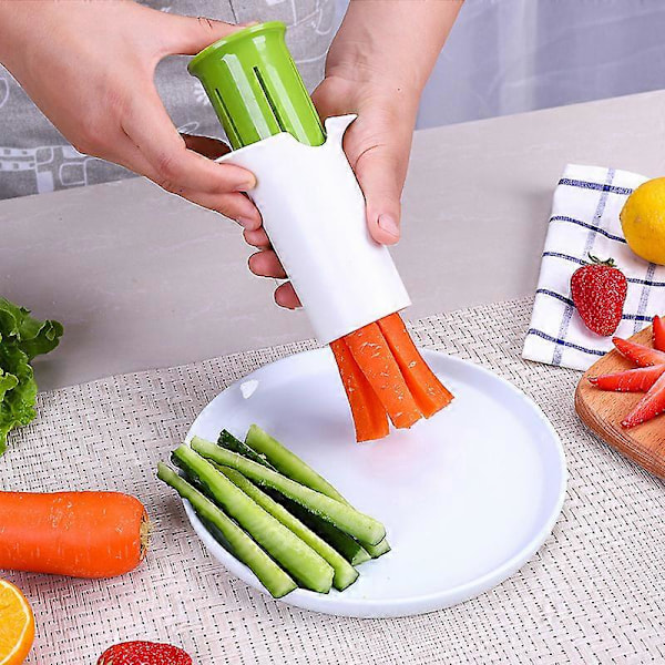 Multifunksjonell frukt- og grønnsakskutter fruktsalatlaging fruktdispenser