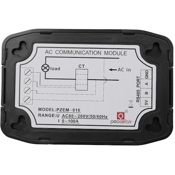AC Enkel Fase Watt Energimåler Rs485 Modbus 220v 100a Spenning Strøm Frekvens Effektfaktor Kwh Måler Med Delt Ct&usb-jie