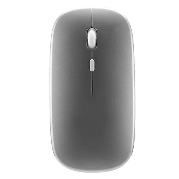 Bluetooth 2.4G Dual Mode Trådløs Mus til Windows 98 / Me / 2000 / XP / Vista / Win 7 / Win8 (Sølv)