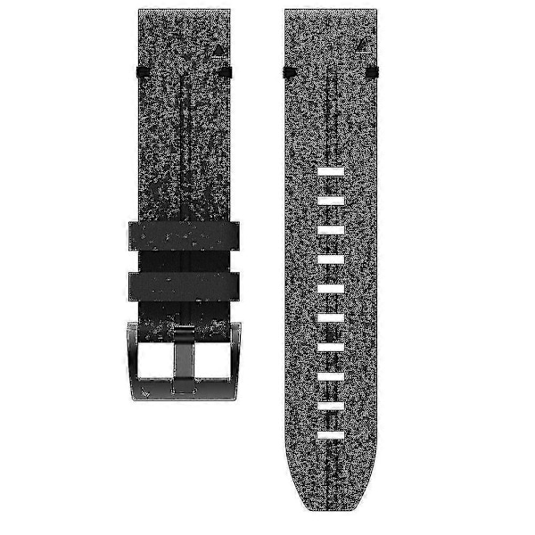 Erstatningsrem i lær for Garmin Fenix 6
