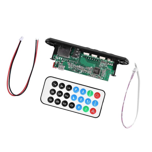 MP3 WMA -dekooderilevy, langaton Bluetooth-moduuli, USB TF FM, handsfree-puhelut