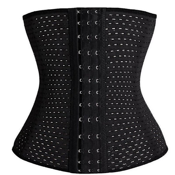 Tflycq träningskorsett / waist trainer för timglasfigur, 3xl - Svart XL