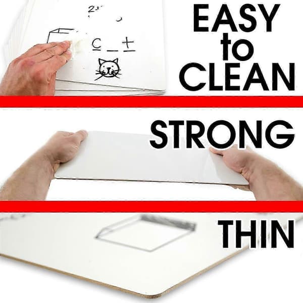 Dobbeltsidig Whiteboard Sett Flott