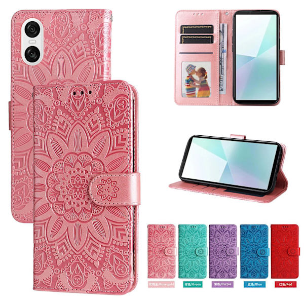 Vaffelmønstret Mini Wallet iPhone 12 Case - Pink