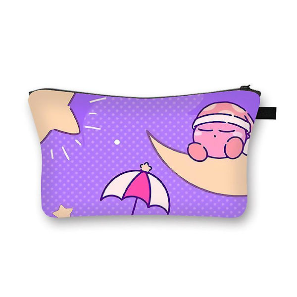 Kirby Cartoon Anime Kosmetisk väska Fyrkantig utomhus multifunktions reseförvaringsväska Kvinnor Toalettartiklar Organizer Flickor Födelsedagspresent Kirby-7