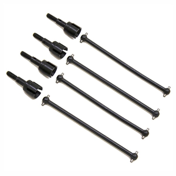 4 stk. Stål Dogbone Drivaksel & Hjulaksel Udskiftning 08029 02033 til 94111 94108 94170 1/10 RC C