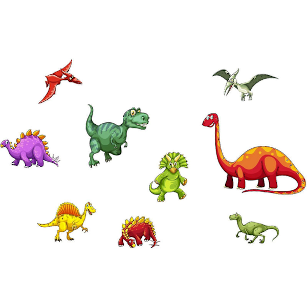 Dinosaurie Moln Väggdekor Fönsterdekoration Väggdekor
